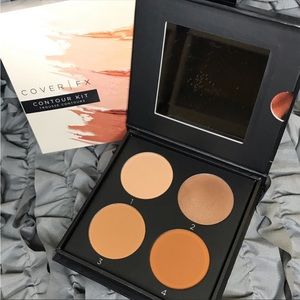 Bundle of three CoverFX Medium Contour Palettes for Taylor016